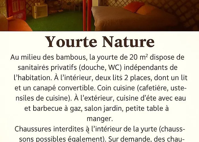 Yourte Nature Campo de lujo Montesquieu (Pyrenees-Orientales)